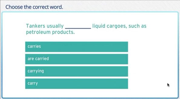 Marlins test verb tenses