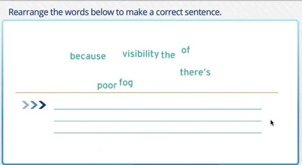 Marlins test sentence structure
