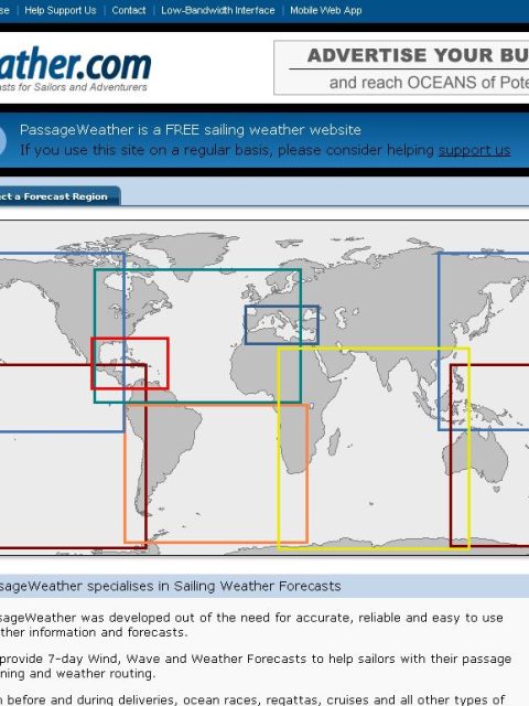 Обзор сайта — PassageWeather.com