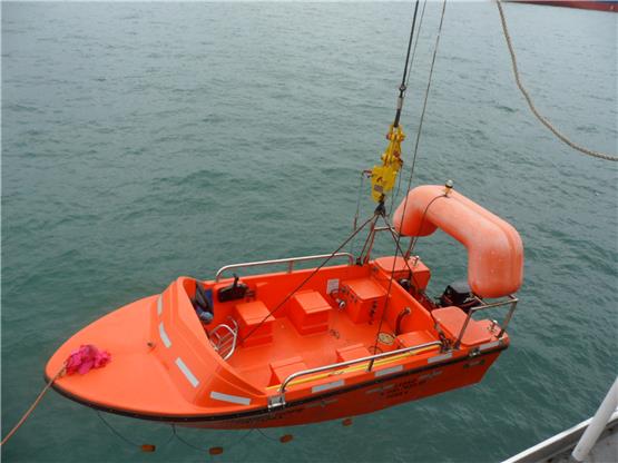 Rescue Boat Preparation and Launch
