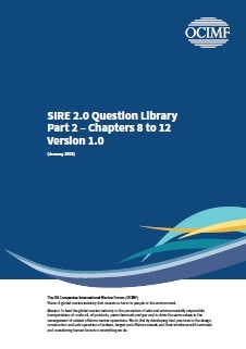 SIRE 2.0 Question Library - Part 2 - Chapters 8 to 12 - Version 1.0 (January 2022)