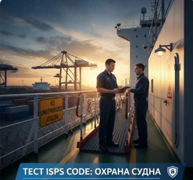 Тест ISPS Code (Охрана судна)