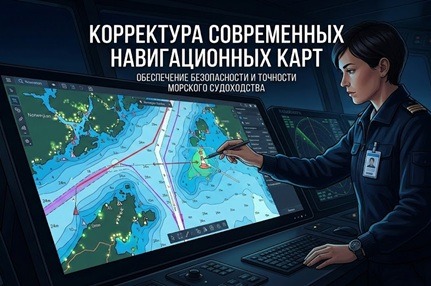 Корректура современных навигационных карт
