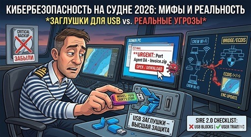 Кибербезопасность на судне 2026