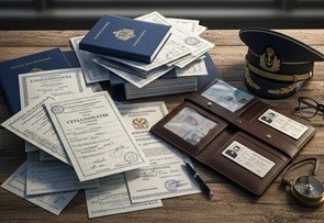 Личные документы моряка