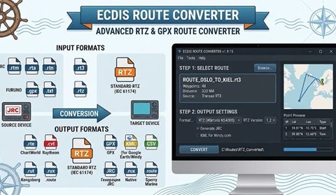 Конвертер Маршрутов ECDIS