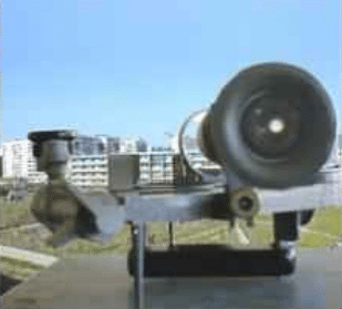 Aligning telescope axis with distant target